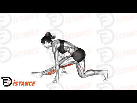 Étirement du mollet sur une jambe - Exercice Étirement du mollet sur une jambe en vidéo Étirement du mollet sur une jambe - Exercice Étirement du mollet sur une jambe en vidéo