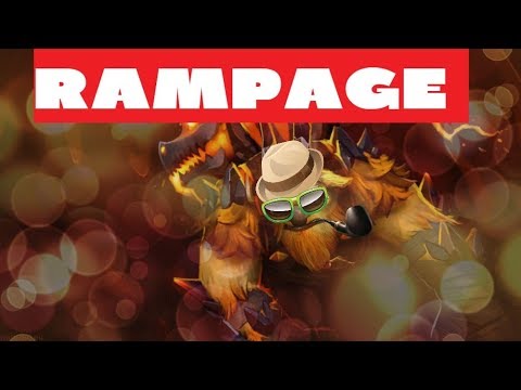 Dota 2 - Earthshaker (Шейкер) Rampage
