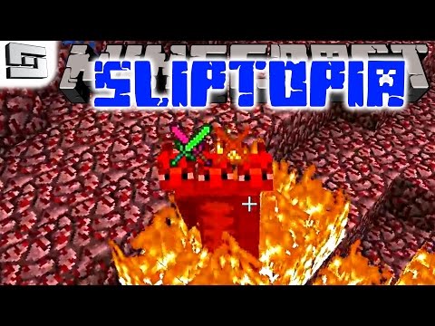 Minecraft Mods - TO THE NETHER! ( Surviving Sliptopia S4E4 )
