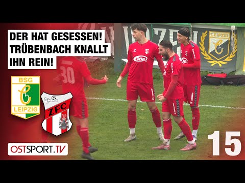 That was a bullseye! Trübenbach blasted it in! Chemie Leipzig - Meuselwitz | Regionalliga Nordost