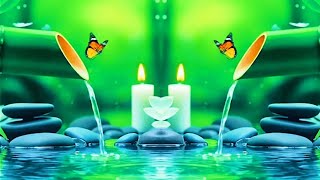 【 癒し bgm・100% 広告なし】自然の音とともに音楽をリラックス バンブーウォーターファウンテン Relaxing Music for Stress Relief