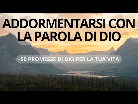 Dormi ascoltando la Parola di Dio  | +50 versetti biblici