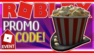Cara Mendapatkan Showtime Bloxy Popcorn Hat Di Roblox Kênh - 