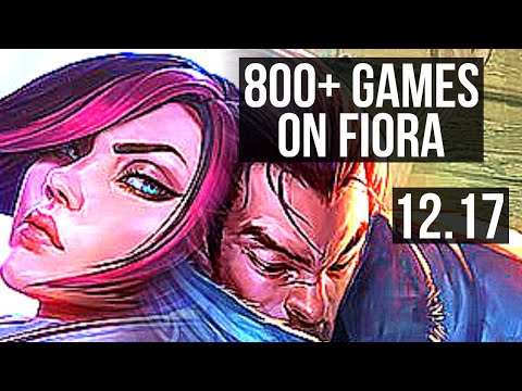 FIORA vs YASUO (TOP) | 7/0/2, 7 solo kills, 2.0M mastery, 800+ games, Godlike | EUW Master | 12.17