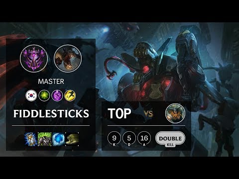 Fiddlesticks Top vs Olaf - KR Master Patch 10.11