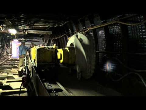 Erlebnisbergwerk Velsen - EDW300 - Walzenschrämlader