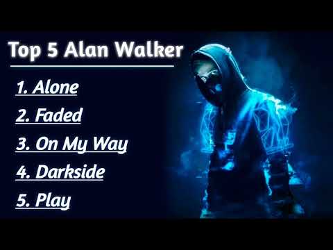 top 5 alan walker songs 2025 playlist best alan walker