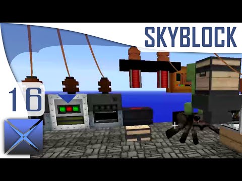 FTB Infinity Skyblock! (Ryotcraft)(Modded Minecraft) || MACHINE BUILDING! || Ep 16