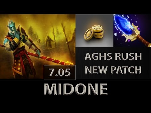 MidOne [PL] Fast Farm ► Aghs Rush New Patch ► Dota 2 [7.05]