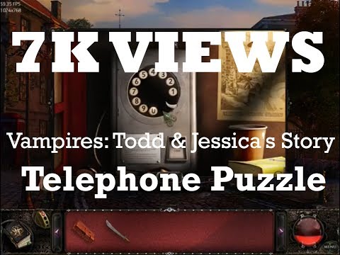 Vampires: Todd & Jessica's Story telephone puzzle