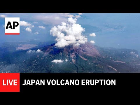 Sakurajima volcano in southwestern Japan erupts, spewing ash up to 4,400 meters