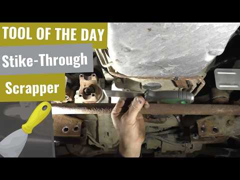 Tool of the Day - Strike Through Handle Scraper