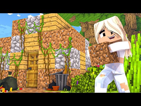 Natasja Spiller Minecraft #3: MIN KÆRESTE BYGGER ET HUS!!