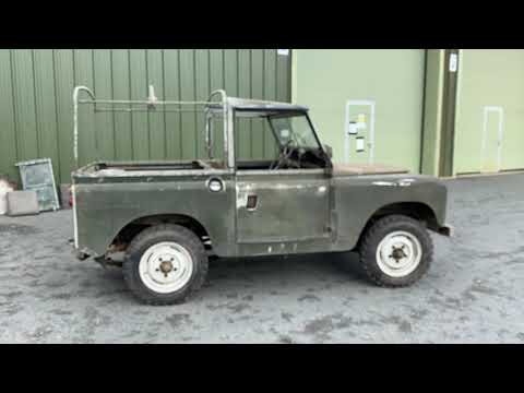 LAND ROVER  S2; VERY EARLY ONE OWNER FARM TRUCK; WELSH BORDER RETIRED TRUCK; OIL WRAPPED SPRINGS