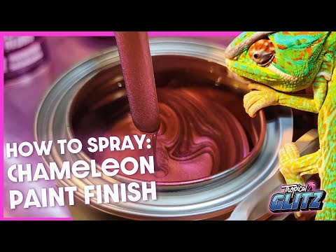 How Chameleon Paint Turns Your Car Into a Mood Ring #TropicalGlitz #ChameleonPaint #CustomPaint