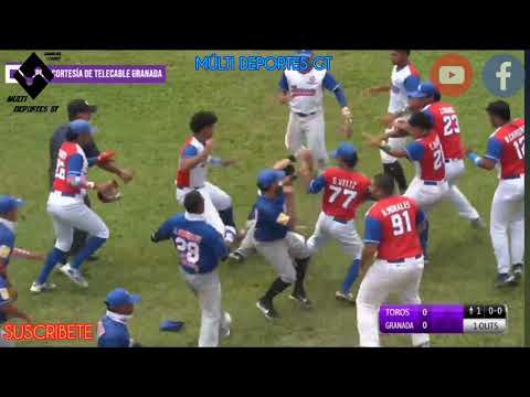 GPO 2022 🔥⚾🔥  BATALLA CAMPAL ENTRE CHONTALES Y GRANADA 🔥🔥🔥  SUSCRIBETE #MÚLTIDEPORTESGT 🇳🇮🎙️🇳🇮