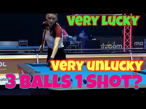 The Ups and Downs of Pool: Luck and Misfortune