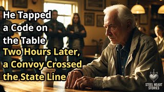 He Tapped a Code on the Table — Two Hours Later, a Convoy Crossed the State Line...