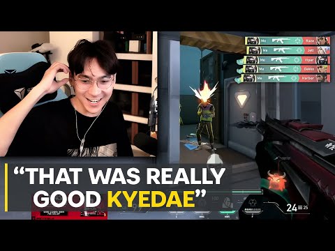 TenZ Is Impressed By Kyedae's Insane 1v5 Ace Clutch