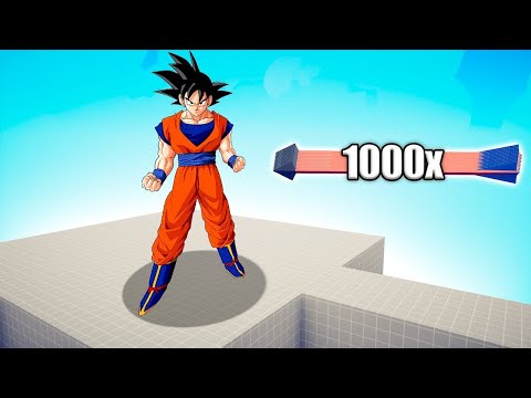 GOKU GIANT vs 1000x OVERPOWERED UNITS - TABS | Totally Accurate Battle Simulator 2025
