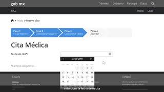 Haz tu cita médica por internet