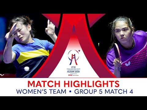 Chang Li Sian Alice (MAS) vs Adriana Diaz (PUR) | WT G5 - Match 4 | #ITTFWorlds2024