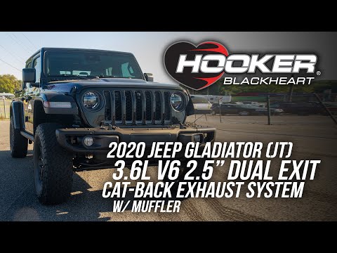 Jeep Gladiator Dual Exit Cat-Back Exhaust w/Muffler
