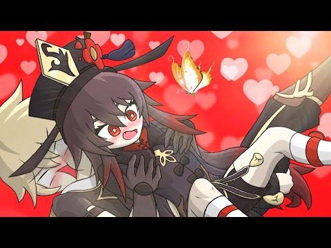 Hu Tao In A Fortunate Accident... (Genshin Impact Fan Comic)