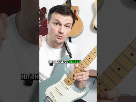 Increase Your Guitar Soloing Speed With 1 Powerful Lick #guitartutorial