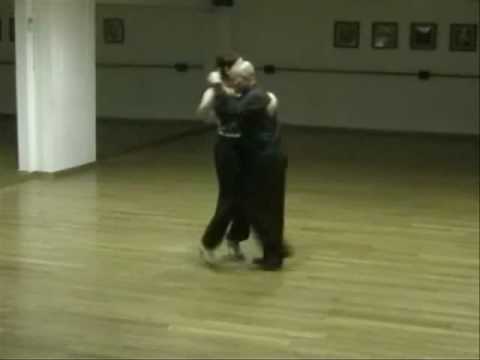  Diego Alvaro  and  Sara Torricelli  are  dancing  to  the  milonga  "  Milonga Criolla  "