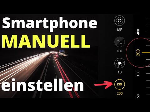 Manually adjust your smartphone camera | Pro mode | Tips and tricks (German) 2021