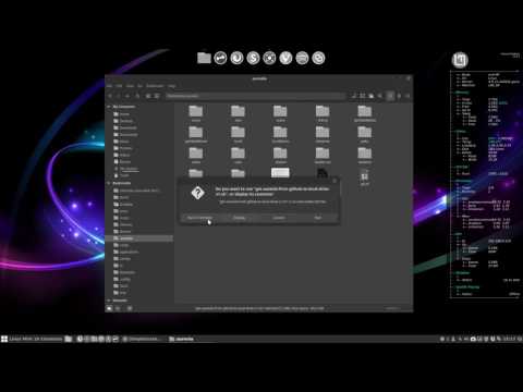 How to install the latest version of Aureola Conky Collection