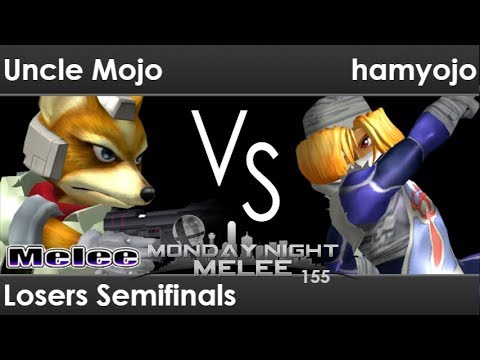 MNM 155 - Uncle Mojo (Fox) vs FX | hamyojo (Sheik) Losers Semifinals - Melee