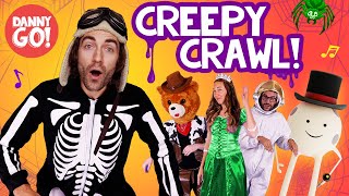 "The Creepy Crawl Dance Song!" 🕷🎃 /// Danny Go! Kids Halloween Trick or Treat Music