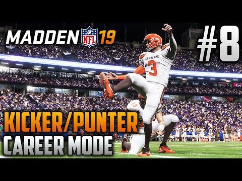 Madden 19 Career Mode | Kicker & Punter Career | EP8 | DOES HE HAVE THE LEG?