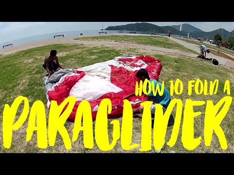 How to fold a Paraglider perfectly S02E15