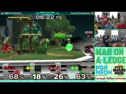 MOAL XV | M@v & Borp vs. DougJ & RunningBrave | Melee Doubles