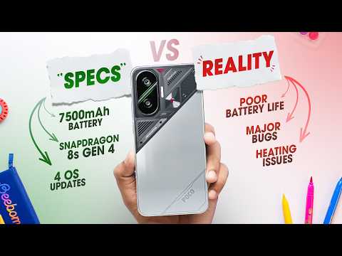 Poco F7 5G Review with Pros and Cons: 30 Days Later! ⚠️