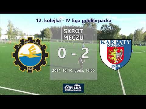 4 liga Podkarpacka2021/2022: Skrót z meczu Stal Mielec II - Karpaty Krosno