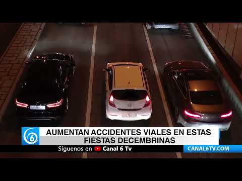 Video: Aumentan accidentes viales en estas fiestas decembrinas