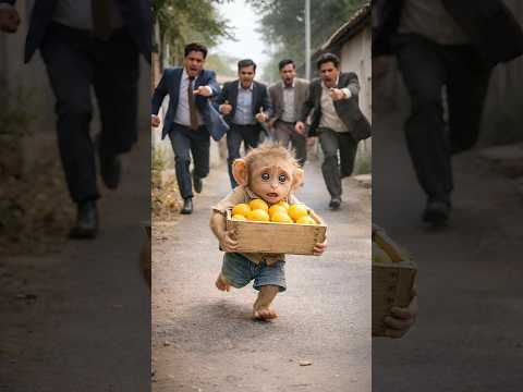 Small baby monkey rio heartouching story ❤️