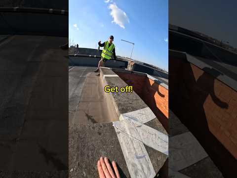 I got lucky! #parkour #escape #pov #adammarr