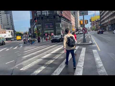 Walk from Nevins subway station to Soul Summit   Fort Greene Park - Brooklyn NYC August 7, 2022