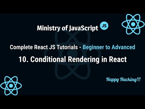 React Js Tutorials Master Conditional Rendering In React React Js From Beginner To Advanced