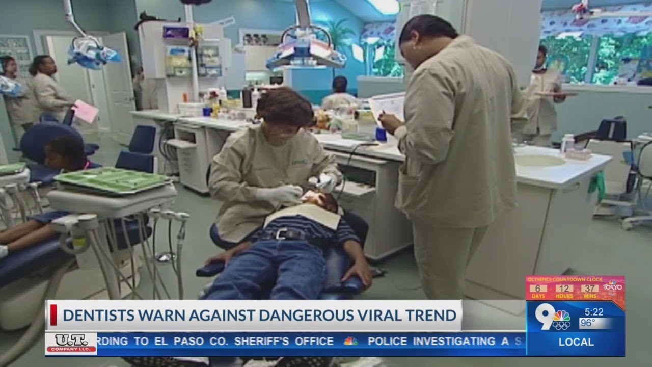 Dentists warn against dangerous viral trend