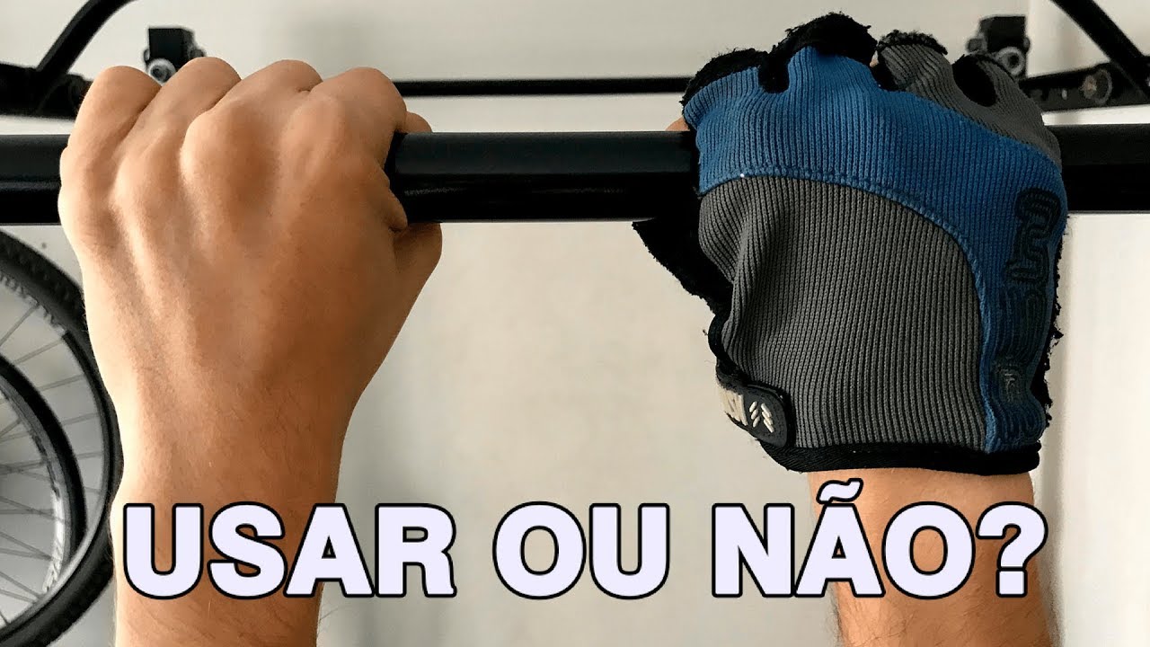Devo ou não usar luvas no treino?