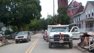 preview picture of video 'West Pittston Flood Damage Part 1'