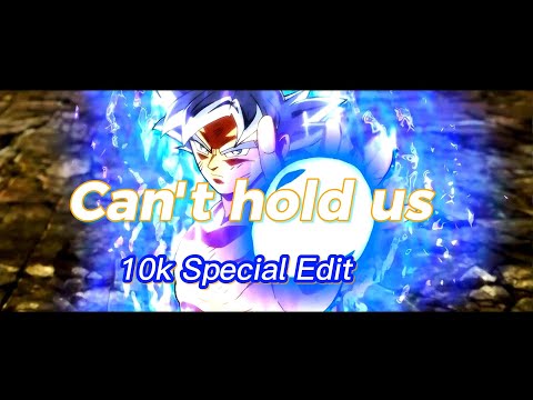 Ultra instinct (DBS) edit (Can't hold us) #anime #amv #animeedit #edit #10k #dragonball #goku #viral