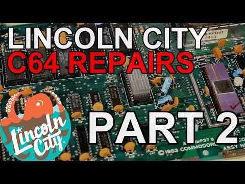 Lincoln City C64 Testing and Repairs - Part 2