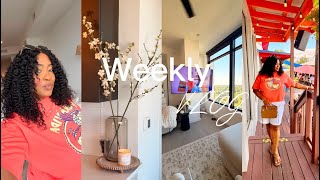 VLOG| Solo living in Charlotte| Cooking| Work| Cozy at home 🤍✨